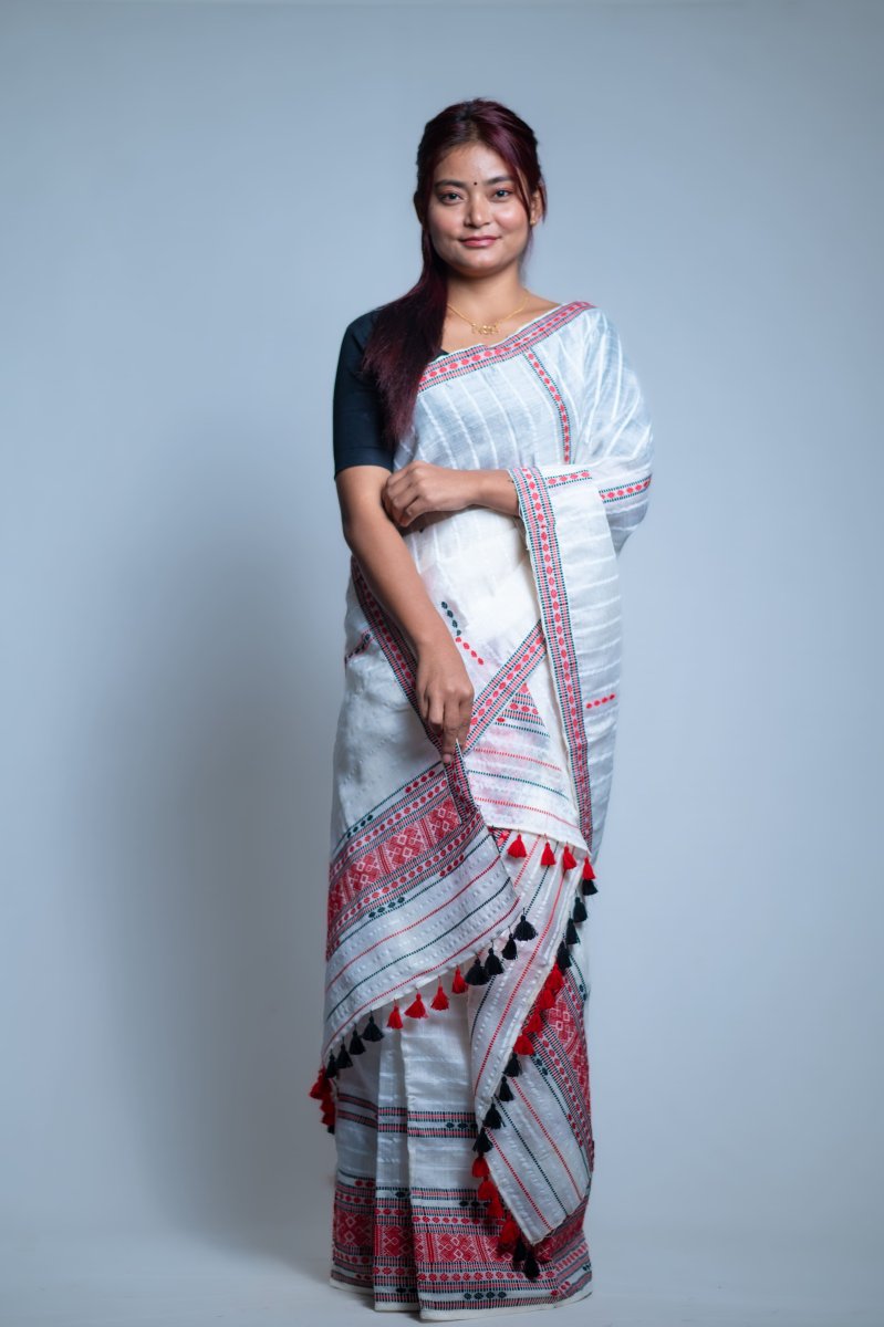 Ready To Wear Mekhela Sador Cotton by Nooni Silk thumbnail 3