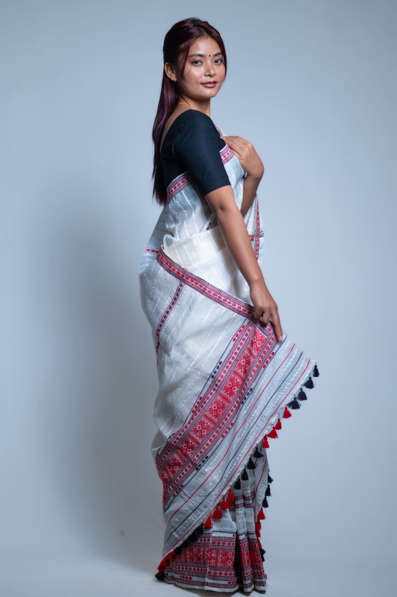 Ready To Wear Mekhela Sador Cotton by Nooni Silk thumbnail 4